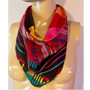 Vibrant Handmade Travel Scarf